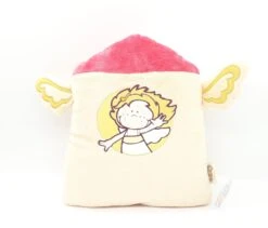Nici 30400 Kissen Haus Mit Flügeln Little Wingels 30x25cm Plüsch Kuschelkissen