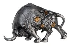 Gilde 37040 Steampunk Figur Stierkampf 22cm Bullfight Dekoration -Wohndekoration Geschäft 37040 2 16 6