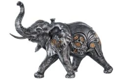 Gilde 37041 Steampunk Figur Elefant 28cm Elephant Dekoration -Wohndekoration Geschäft 37041 1 10 4