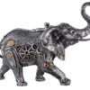Gilde 37041 Steampunk Figur Elefant 28cm Elephant Dekoration