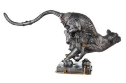 Gilde 37043 Steampunk Figur Gepard 25cm Dekoration -Wohndekoration Geschäft 37043 4 8 7
