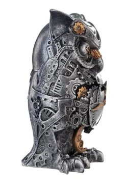 Gilde 37044 Steampunk Figur Eule 21cm Owl Dekoration -Wohndekoration Geschäft 37044 4 8 7