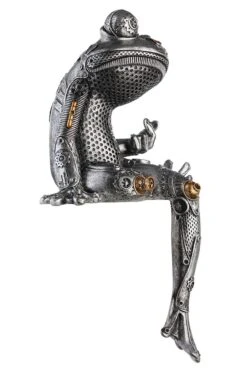 Gilde 37045 Steampunk Figur Frosch 31cm Frog Dekoration -Wohndekoration Geschäft 37045 4 19