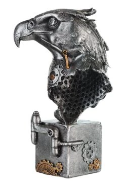 Gilde 37046 Steampunk Figur Adler 27cm Eagle Dekoration -Wohndekoration Geschäft 37046 4 10 5