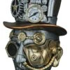 Gilde 37151 Steampunk Figur Kopf Männlich Ca. 20cm Dekoration