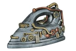 Gilde 37153 Steampunk Buchstütze Bügeleisen 24cm Dekoration -Wohndekoration Geschäft 37153 1 10