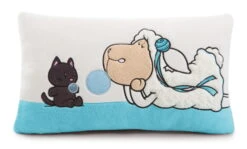 Nici 40868 Kissen Jolly Mäh Schaf Jolly Summer Mit Katze 43x25cm Plüsch