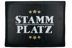 Gilde Bierkasten Sitzkissen "Stammplatz" 44x34cm Sitzpolster Schwarz 42986 -Wohndekoration Geschäft 42986 3 10