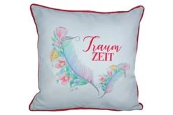 Gilde 44084 Stoffkissen "Traumzeit" Gefüllt Ca. 45x45 Cm -Wohndekoration Geschäft 44084 2 9