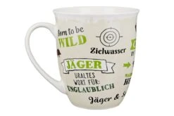 Gilde 44946 Jumbo-Tasse "Wild & Ungezähmt" Mit Sprüchen Ca. 400ml Porzellan -Wohndekoration Geschäft 44946 3 1