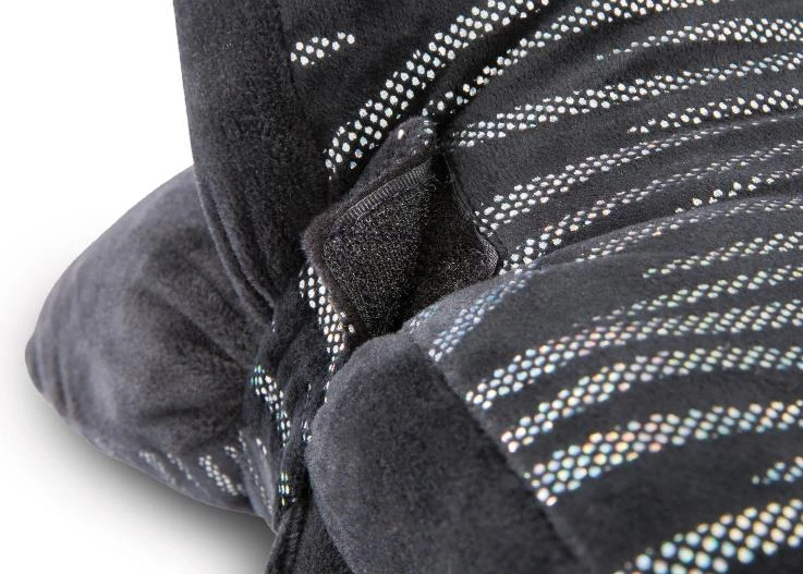 Nici 44958 Kuscheltierkissen Schwarz-silbernes Einhorn Starlight Mystery 40x30cm 2 Nici 44958 Kuscheltierkissen Schwarz-silbernes Einhorn Starlight Mystery 40x30cm – Bild 2