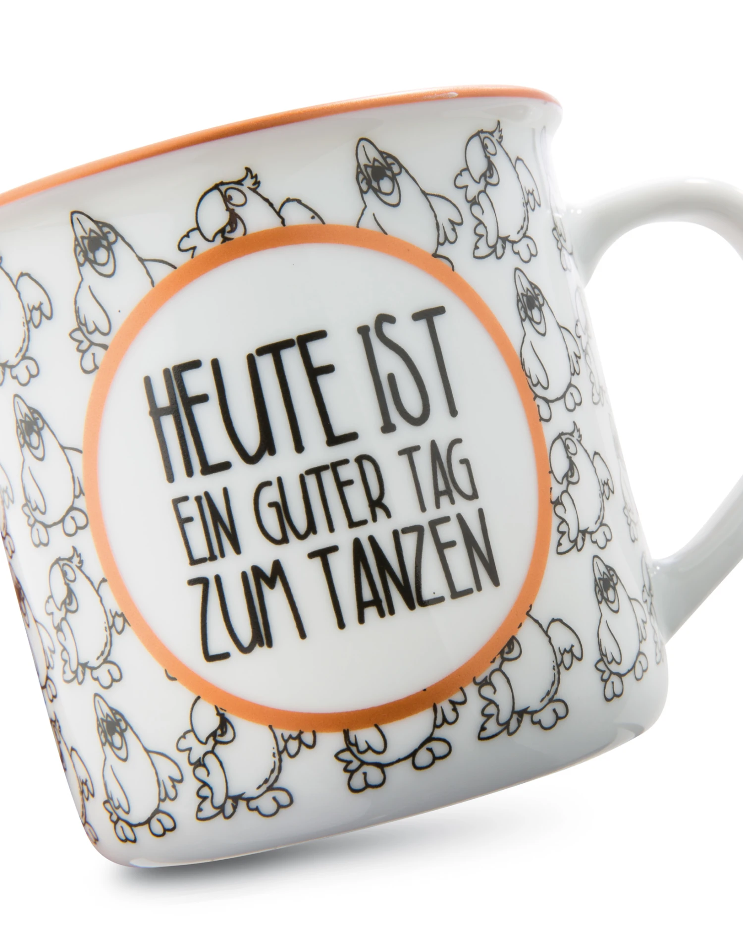 Nici 45011 Porzellantasse Metallic "Heute Ist Ein Guter Tag Zu Tanzen" Bronze 4 Nici 45011 Porzellantasse Metallic "Heute Ist Ein Guter Tag Zu Tanzen" Bronze – Bild 4