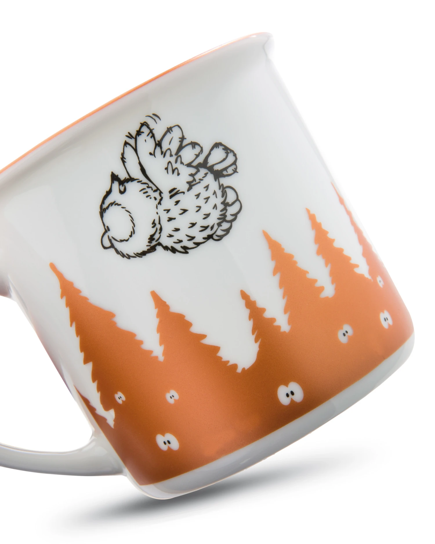 Nici 45019 Porzellantasse Metallic "Ich Befürchte Ich Bin Wach" Eule Kaffeetasse 3 Nici 45019 Porzellantasse Metallic "Ich Befürchte Ich Bin Wach" Eule Kaffeetasse – Bild 3