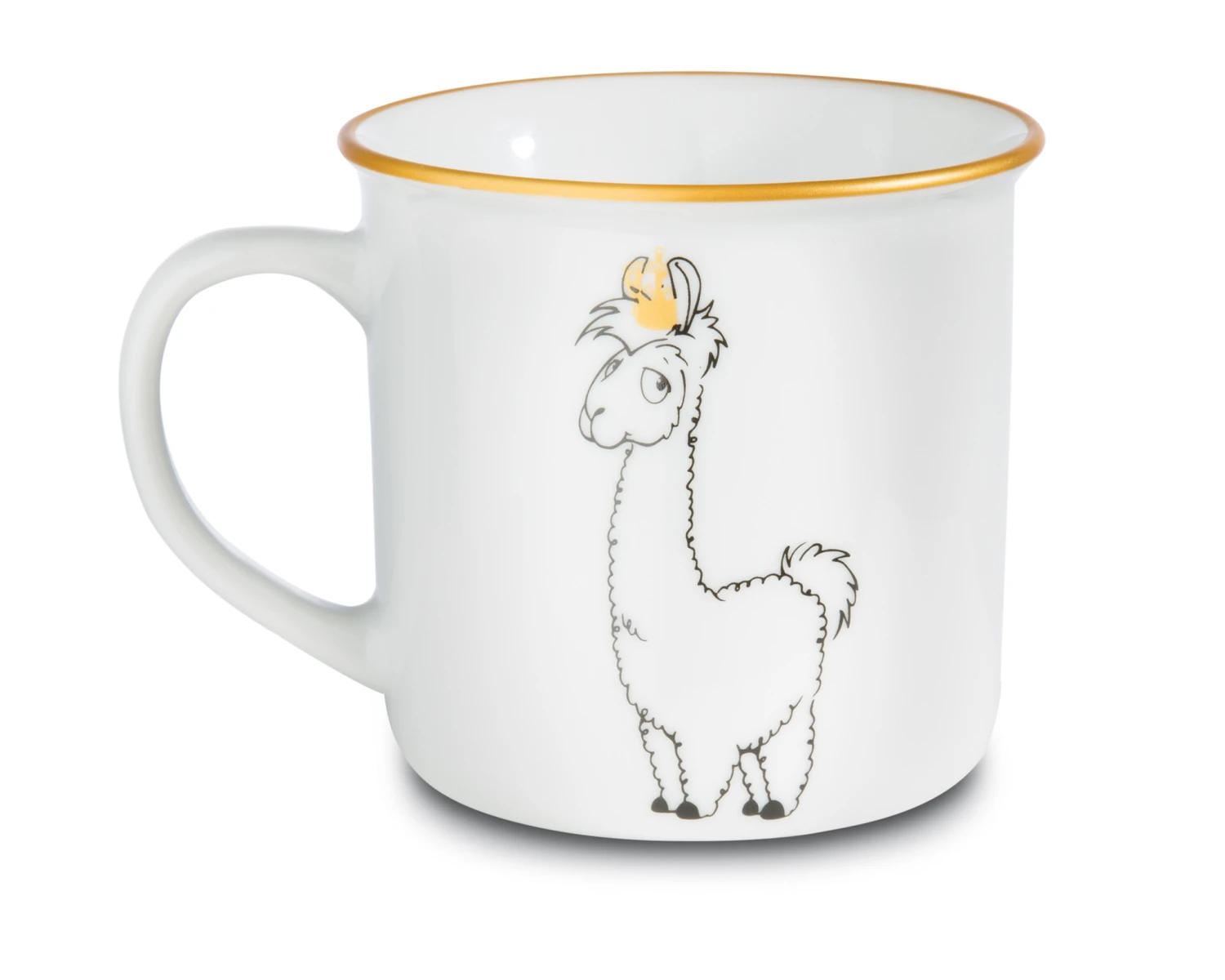 Nici 45035 Porzellantasse Metallic " VIP Very Important Papa " Lama Lorenzo 2 Nici 45035 Porzellantasse Metallic " VIP Very Important Papa " Lama Lorenzo – Bild 2