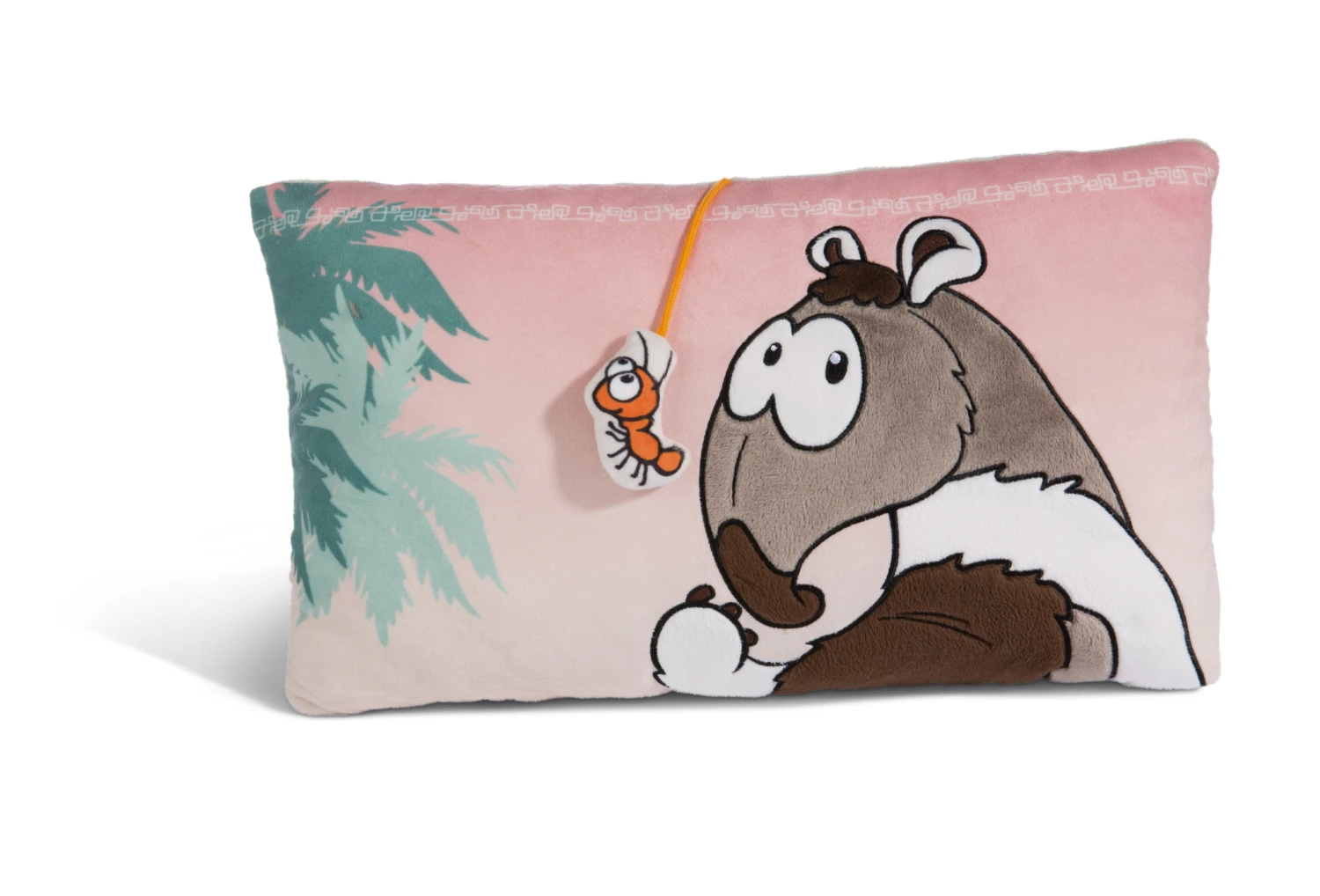 Nici 45265 Kissen Rechteckig Ameisenbär Anita Mit 3D-Element Wild Friends Plüsch 2 Nici 45265 Kissen Rechteckig Ameisenbär Anita Mit 3D-Element Wild Friends Plüsch – Bild 2
