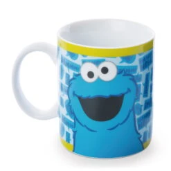 Nici 47252 PorzellanTasse Krümelmonster Yummy Cookie In Geschenkverpackung 350ml -Wohndekoration Geschäft 47252 02 ZA Frei 2368x2368