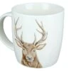 Gilde 49995 Porzellan Tasse "Hirschkopf" Ca. 380ml