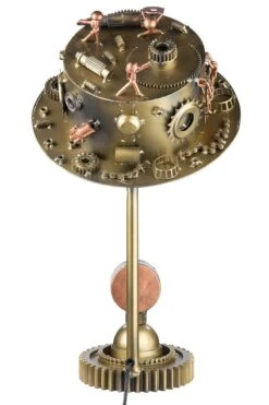 Gilde 68068 Steampunk Lampe Hut Ca. 63 Cm Dekoration 9 Gilde 68068 Steampunk Lampe Hut Ca. 63 Cm Dekoration -Wohndekoration Geschäft 68068 5 2