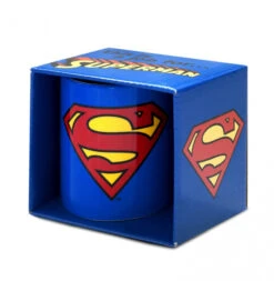 Logoshirt Frühstück Set Tasse + Brettchen Superman Logo Spülmaschinenfest (KuK) -Wohndekoration Geschäft 6830474091 box