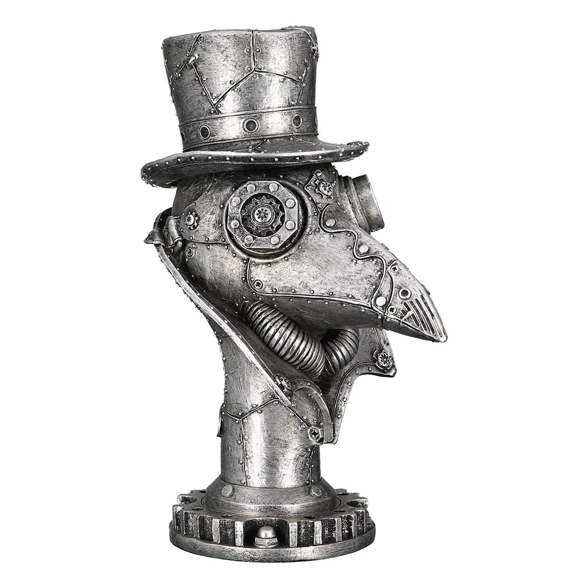 Gilde 89296 Steampunk Figur Krähe Mit Hut 23cm Crow Dekoration