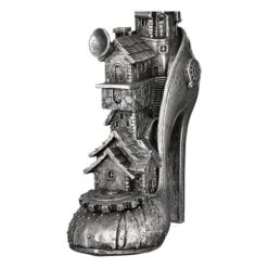 Gilde 89297 Steampunk Figur High Heel Schuh 24cm Dekoration -Wohndekoration Geschäft 89297 3 1