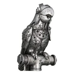 Gilde 89298 Steampunk Figur Papagei 30cm Parrot Dekoration -Wohndekoration Geschäft 89298 5 1