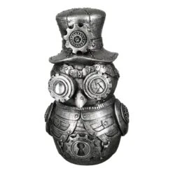 Gilde 89351 Steampunk Eule Figur 23cm Owl Dekoration