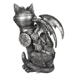 Gilde 89352 Steampunk Figur Flug Katze Mit Flügeln Ca. 24cm Dekoration -Wohndekoration Geschäft 89352 3 1