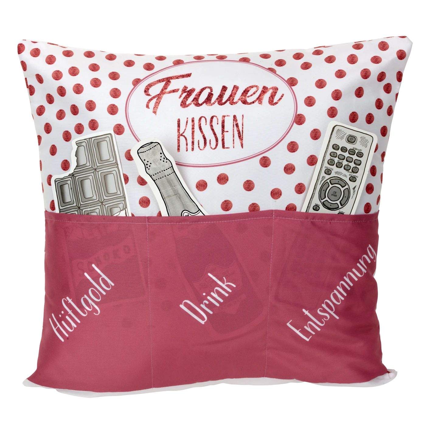 Hergo Sofahelden Kissen Mit Taschen 43x43cm - Frauenkissen 8975 1 Hergo Sofahelden Kissen Mit Taschen 43x43cm - Frauenkissen 8975