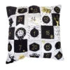 Hergo Sofahelden Adventskalender Kissen Mit Taschen 40x40cm - Black/White 8994