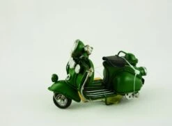 Blechmodell Mini-Roller Motorroller Ca 11,5x5,5x7,5cm 904444 Grün -Wohndekoration Geschäft Blechmodell Mini Roller Motorroller ca 11 5x5 5x7 5cm 904444 gruen 3