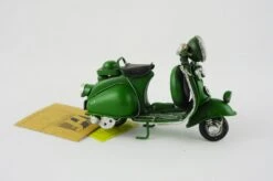 Blechmodell Mini-Roller Motorroller Ca 11,5x5,5x7,5cm 904444 Grün -Wohndekoration Geschäft Blechmodell Mini Roller Motorroller ca 11 5x5 5x7 5cm 904444 gruen 5