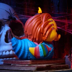 Badeente Numskull TUBBZ Cosplaying Duck - Chucky - Scarred Chucky -Wohndekoration Geschäft Chucky Horror TUBBZ Hi Res 4