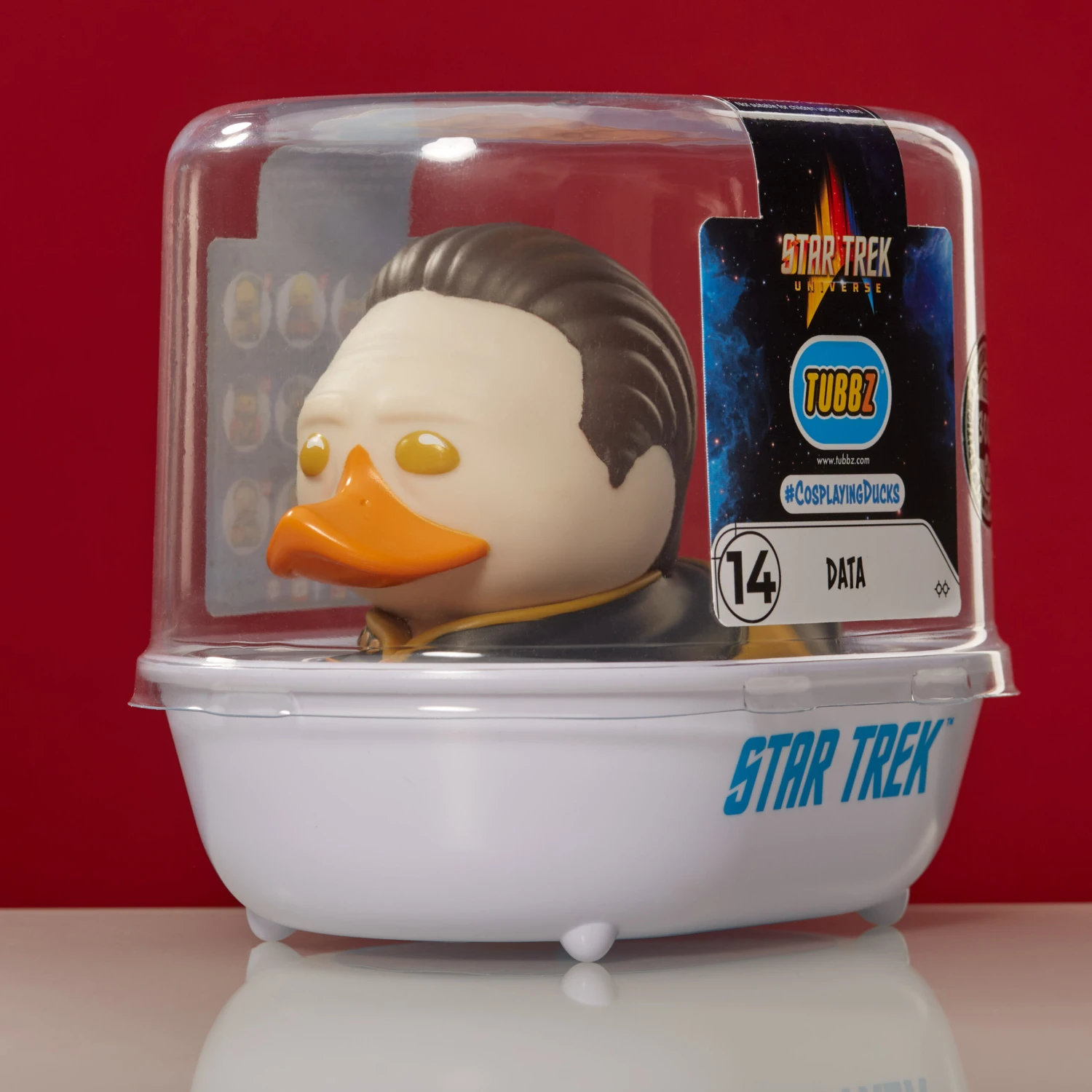 Badeente Numskull TUBBZ - Star Trek - Data (Limited Edition) 1 Badeente Numskull TUBBZ - Star Trek - Data (Limited Edition)