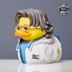 Badeente Numskull TUBBZ - Metal Gear Solid - Dr. Hal Otacon Emmerich Ltd Edition -Wohndekoration Geschäft DrEmmerich MetalGearSolid TUBBZ PL Hi Res 1 withLimitedSticker