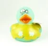 Gummiente Badeente Mit Quietsche - Zombie Türkis