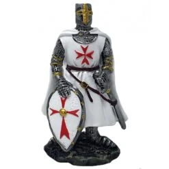 Ritter-Set 3x Figuren Weiss/Rot Mit Schild, Schwert Und Speer MC36129 Set B 7 Ritter-Set 3x Figuren Weiss/Rot Mit Schild, Schwert Und Speer MC36129 Set B -Wohndekoration Geschäft MC 36129 NEUES BILD 3EN8EOXBbC5tlx