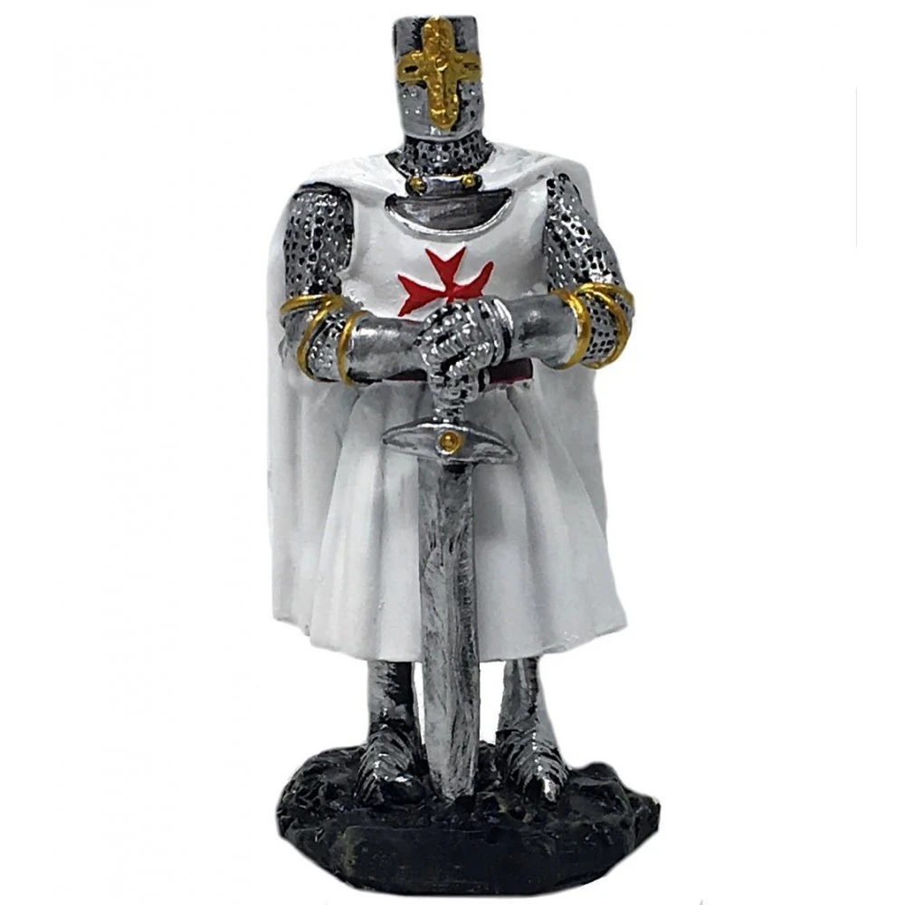 Ritter-Set 3x Figuren Weiss/Rot Mit Schild, Schwert Und Speer MC36129 Set B 2 Ritter-Set 3x Figuren Weiss/Rot Mit Schild, Schwert Und Speer MC36129 Set B – Bild 2