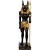 Ancient Egypt Anubis Stehend Ca. 20 Cm Handbemalt Dekogegenstand Ägypten MC90000