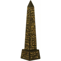 Ancient Egypt Obelisk Ca. 21 Cm Handbemalt Dekogegenstand Ägypten MC90009
