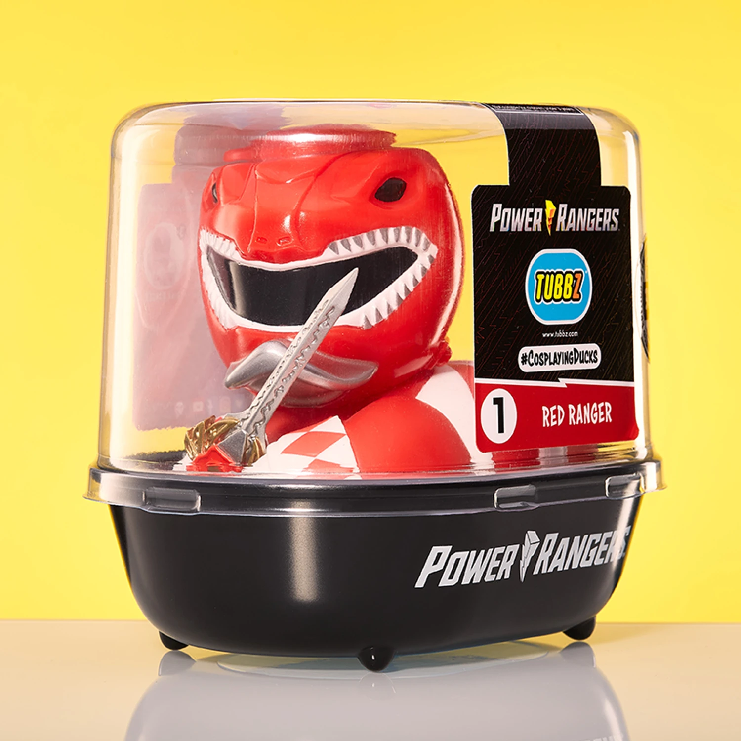 Badeente Numskull TUBBZ - Power Rangers - Red Ranger (Limited Edition) 1 Badeente Numskull TUBBZ - Power Rangers - Red Ranger (Limited Edition)